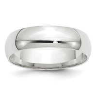 14KW 6mm LTW Comfort Fit Band-WCFL060
