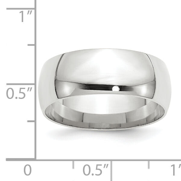 14KW 8mm LTW Comfort Fit Band-WCFL080