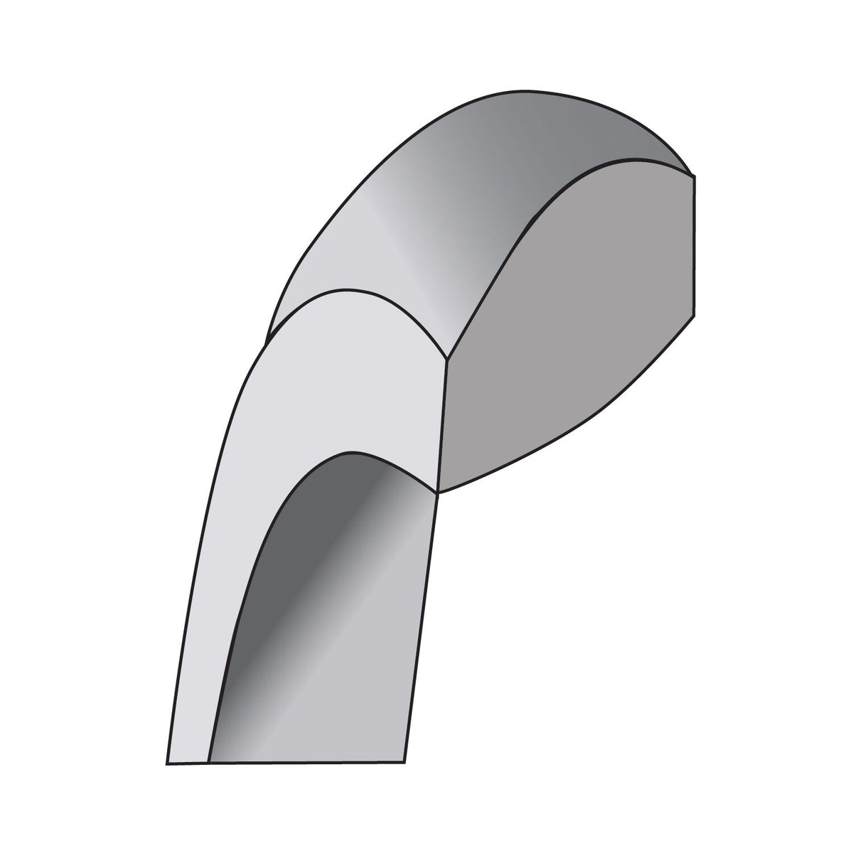14KW 4mm LTW Comfort Fit Band-WCFL040