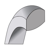 14KW 4mm Standard Comfort Fit Wedding Band-WCF040