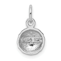 14k White Gold Golf Ball Charm-WCH123