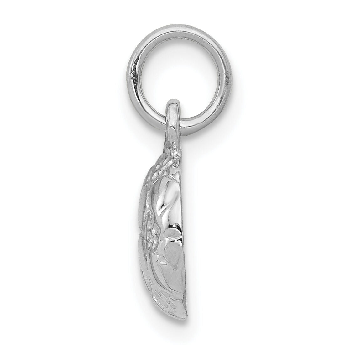 14k White Gold Soccer Ball Charm-WCH130