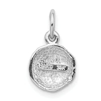 14k White Gold Soccer Ball Charm-WCH130