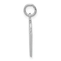 14k White Gold Basketball Charm-WCH136