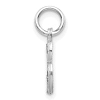 14KW Diamond-cut Letter B Initial Charm-WCH139-B
