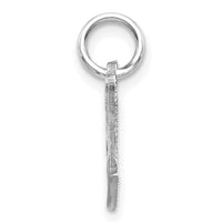 14KW Diamond-cut Letter T Initial Charm-WCH139-T