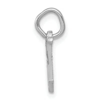 14KW Diamond-cut Letter W Initial Charm-WCH139-W