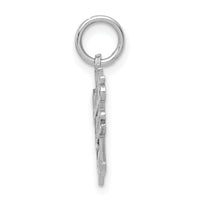 14k White Gold DADDY'S LITTLE GIRL CHARM-WCH20