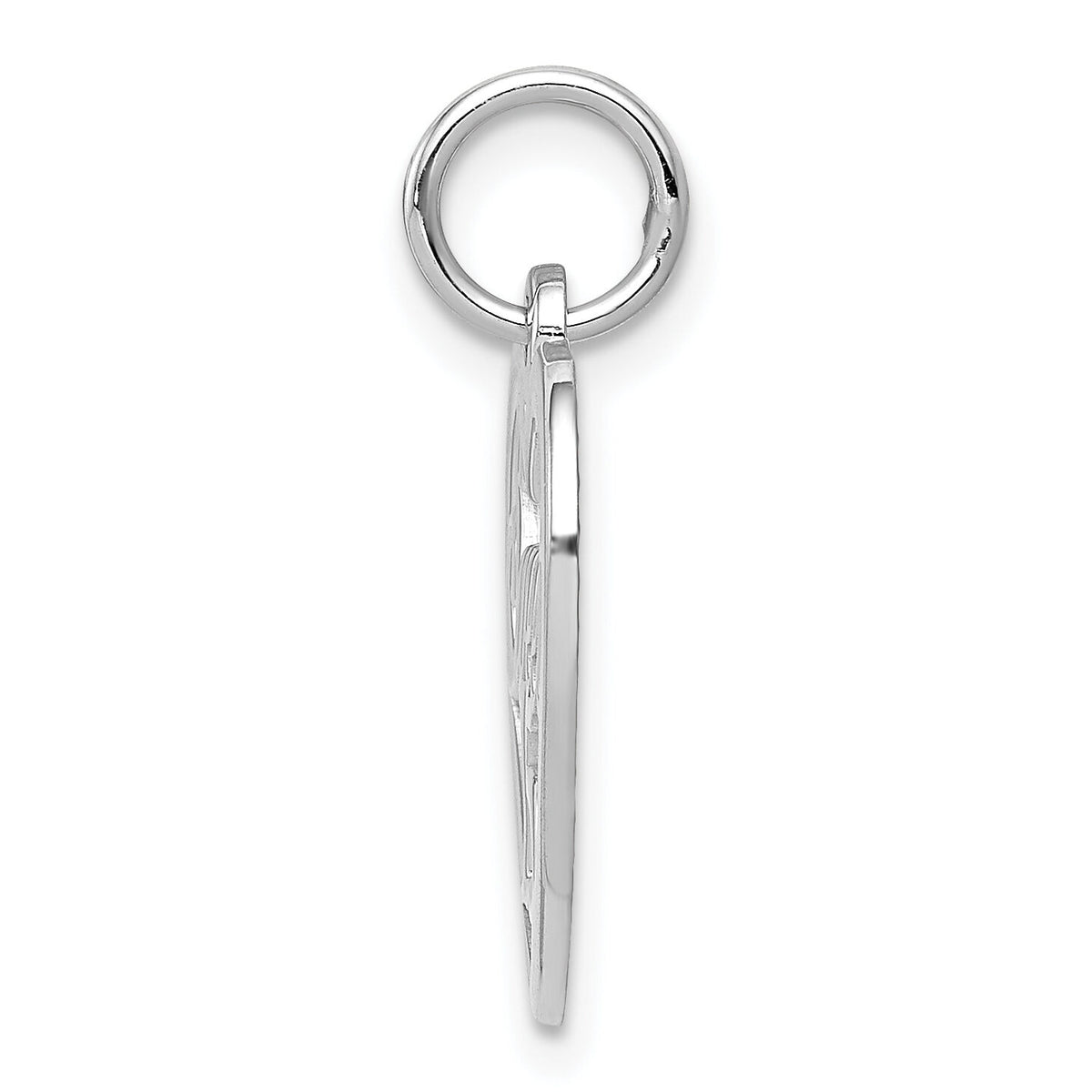 14k White Gold Sweet 15 Charm-WCH27