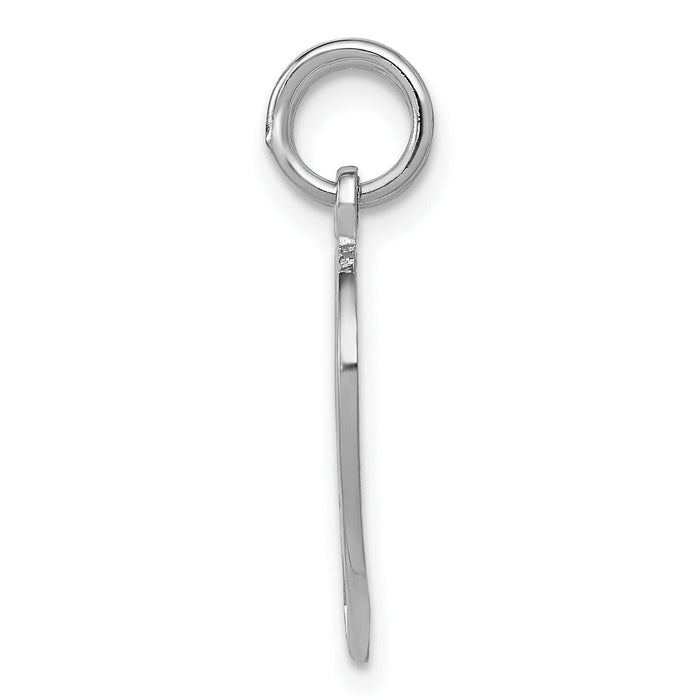 14k White Gold BEST FRIEND Break-apart Charm-WCH4
