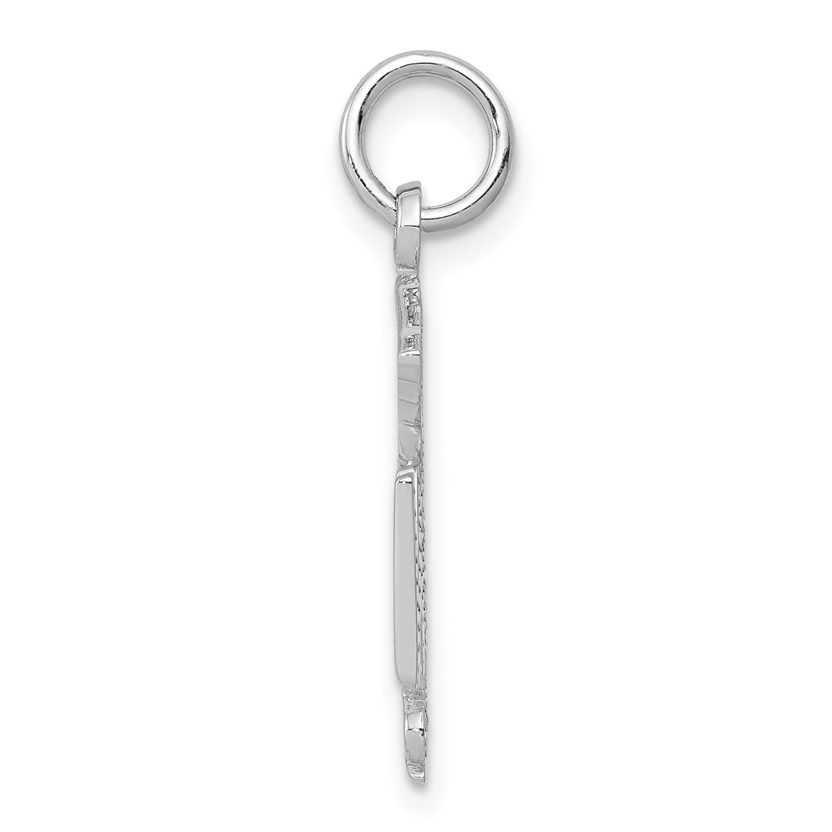 14k White Gold RN Registered Nurse Charm-WCH57