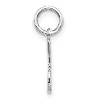 14k White Gold #1 DAD Charm-WCH66