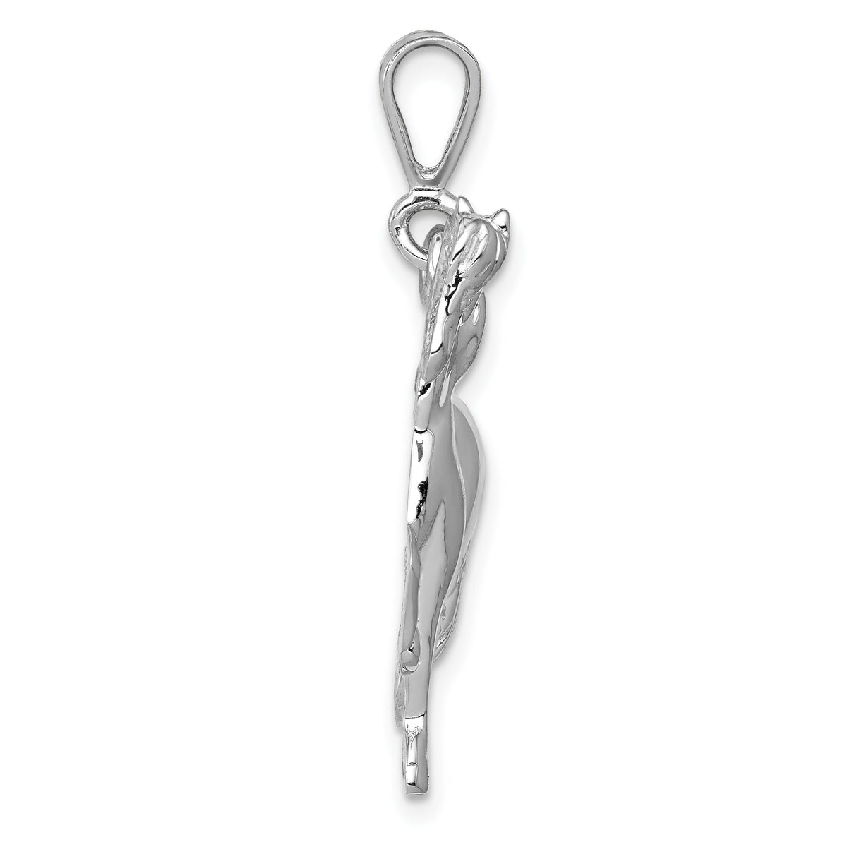14k White Gold Horse Charm-WCH88