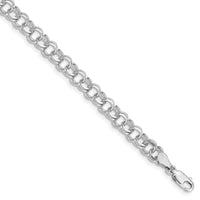 14KW Double Link Charm Bracelet-WDO503-7