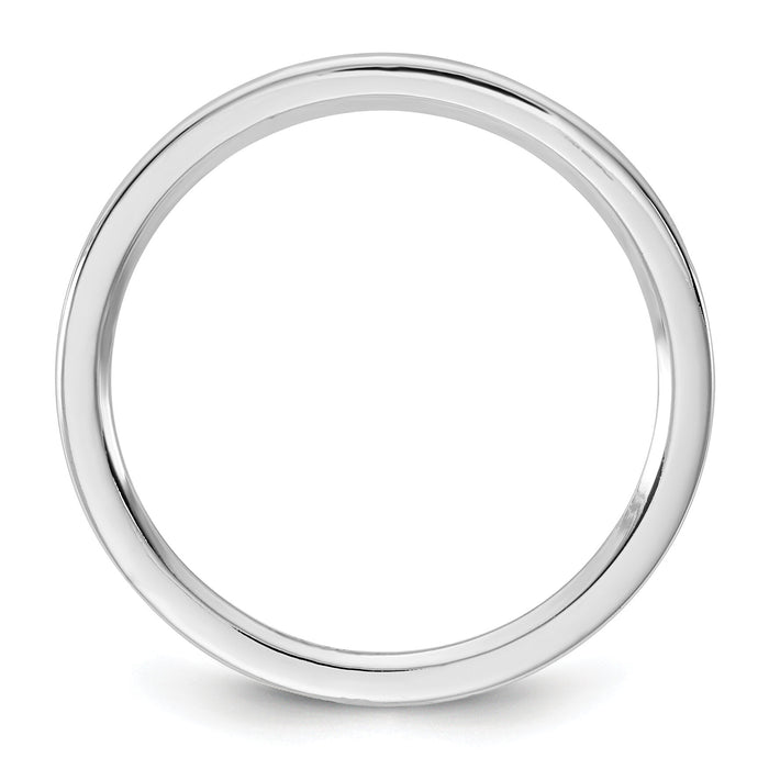 14KW 1mm Standard Flat Comfort Fit Band-WFLC010