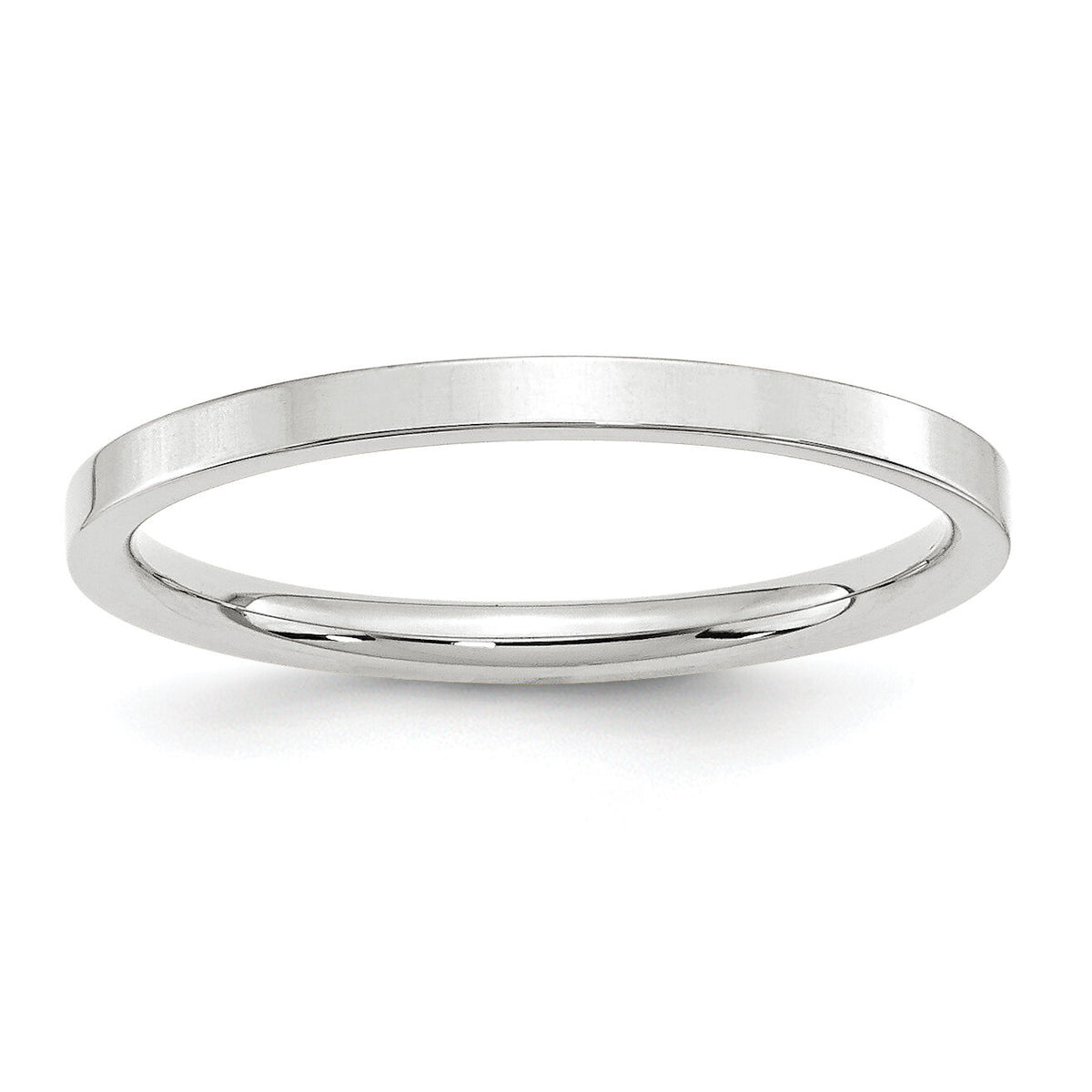 14KW 2mm Standard Flat Comfort Fit Band-WFLC020