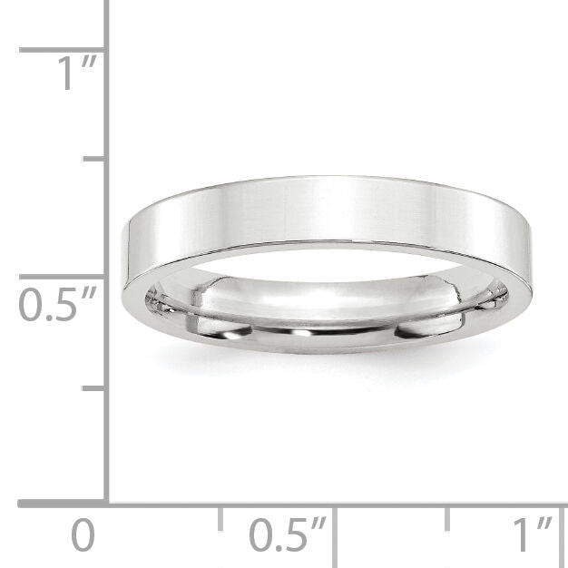 14KW 4mm Standard Flat Comfort Fit Band-WFLC040
