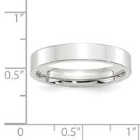 14KW 4mm Standard Flat Comfort Fit Band-WFLC040