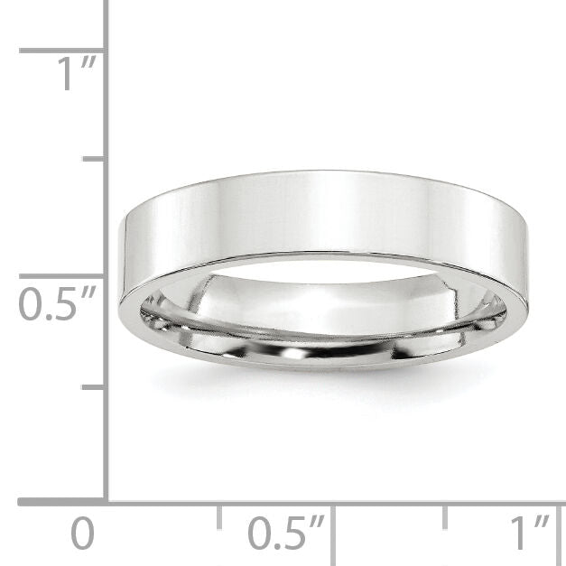 14KW 5mm Standard Flat Comfort Fit Band-WFLC050