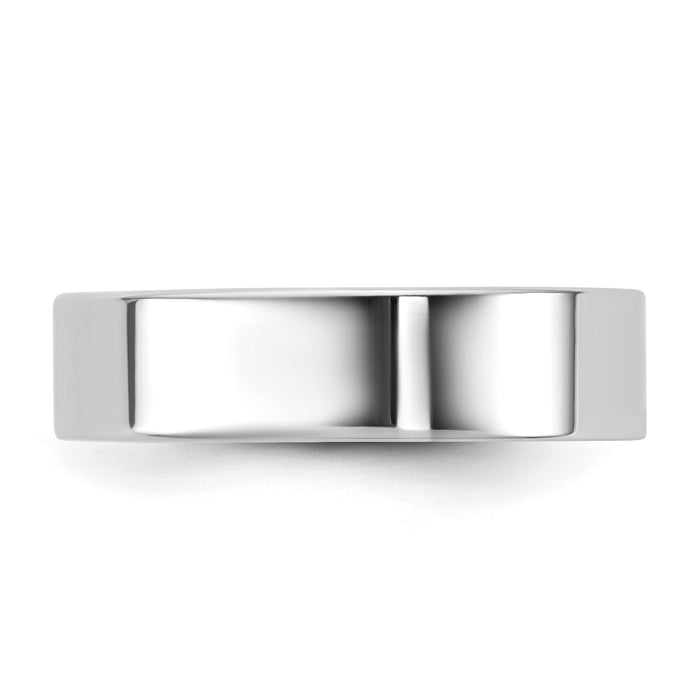 14KW 5.5mm Standard Flat Comfort Fit Band-WFLC055