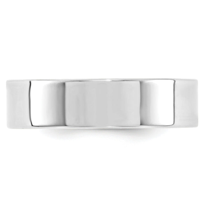 14KW 6mm Standard Flat Comfort Fit Band-WFLC060