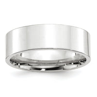 14KW 7mm Standard Flat Comfort Fit Band-WFLC070