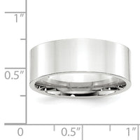 14KW 8mm Standard Flat Comfort Fit Band-WFLC080