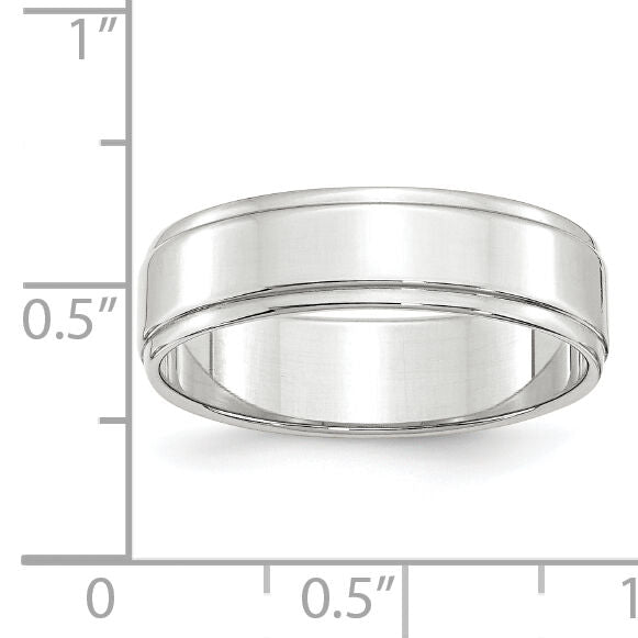 14KW 6mm Flat with Step Edge Band-WFLE060