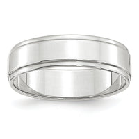 14KW 6mm Flat with Step Edge Band-WFLE060
