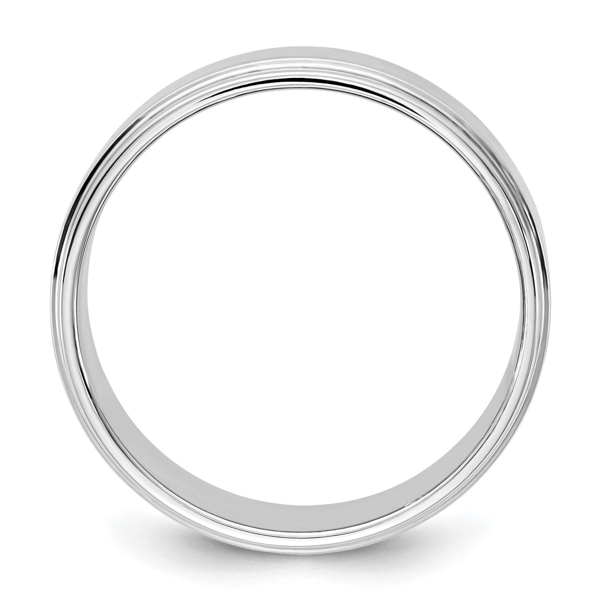 14KW 7mm Flat with Step Edge Band-WFLE070
