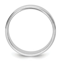 14KW 7mm Flat with Step Edge Band-WFLE070