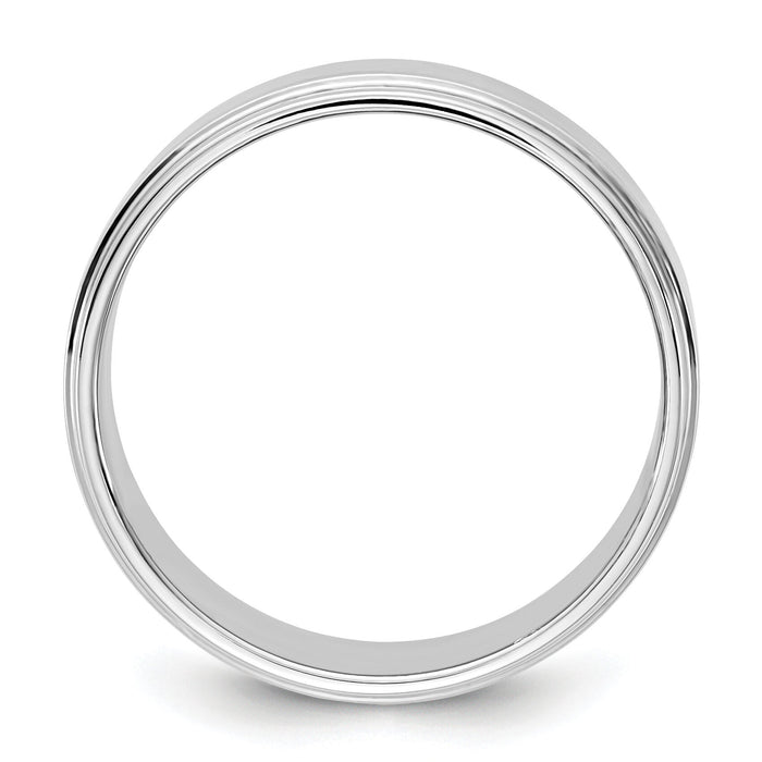 14KW 7mm Flat with Step Edge Band-WFLE070