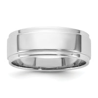 14KW 7mm Flat with Step Edge Band-WFLE070