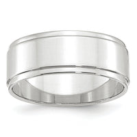 14KW 8mm Flat with Step Edge Band-WFLE080