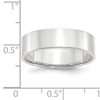 14KW 6mm LTW Flat Band-WFLL060