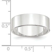 14KW 7mm LTW Flat Band-WFLL070