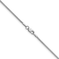 14k White Gold .9mm Franco Chain-WFRA030-22