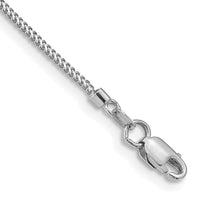 14k White Gold .9mm Franco Chain-WFRA030-7