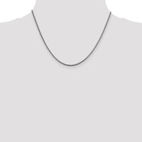 14k White Gold 1.4mm Franco Chain-WFRA045-18