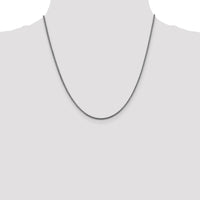 14k White Gold 1.4mm Franco Chain-WFRA045-20