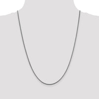 14k White Gold 1.4mm Franco Chain-WFRA045-24