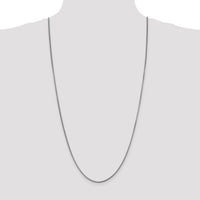 14k White Gold 1.4mm Franco Chain-WFRA045-30