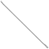 14k White Gold 1.4mm Franco Chain-WFRA045-7
