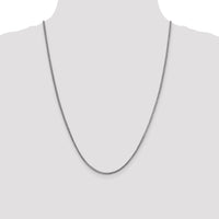 14k White Gold 1.5mm Franco Chain-WFRA050-24