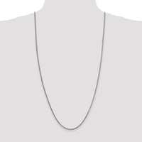 14k White Gold 1.5mm Franco Chain-WFRA050-30