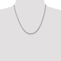 14k White Gold 2mm Franco Chain-WFRA065-20