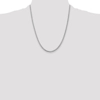 14k White Gold 2mm Franco Chain-WFRA065-22