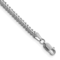 14k White Gold 2.3mm Franco Chain-WFRA070-7