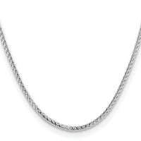 14k White Gold 3mm Franco Chain-WFRA100-22