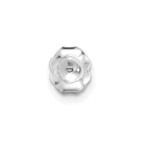 14kw 1/4 ctw Cert Lab Grown Dia VS+ F+ Round 3 Prong Hvy Wt Earring-EM1007-025C-WLD